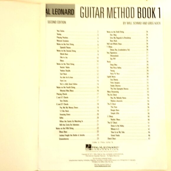 Hal Leonard Guitar Method Complete Edition Books 1, 2, 3, 12 x 9 Songbook - Picture 4 of 5